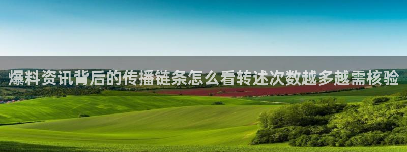 最新吃瓜:爆料资讯背后的传播链条怎么看转述次数越多越需核验