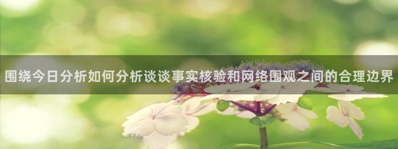 51吃瓜网今日吃瓜:围绕今日分析如何分析谈谈事实核验和网络围观之间的合理边界